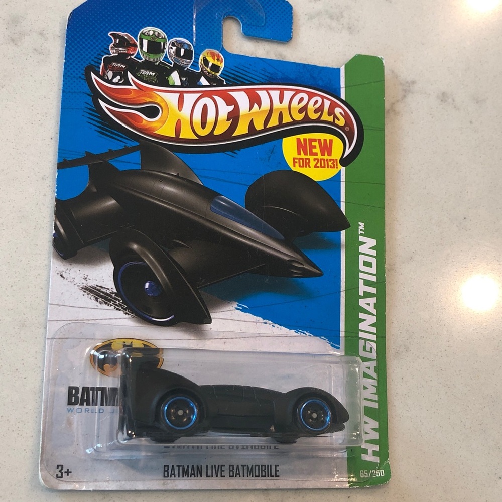 Mattel Hot Wheels Batman Live Batmobile - Black and Blue